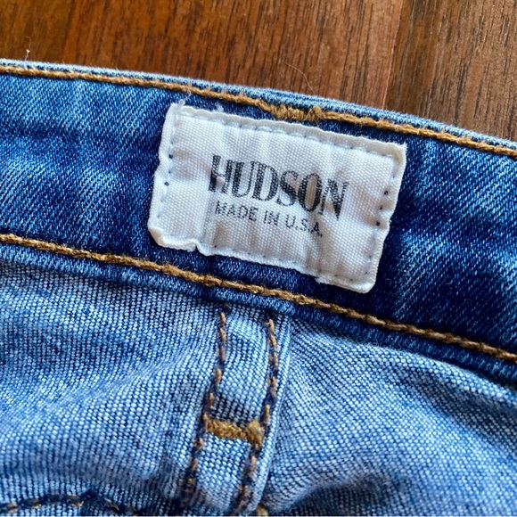 Hudson Jeans Wide Leg in Bright Blue - Picture 5 of 5